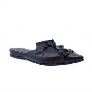 NEW I.N.K. SHOES women salice nero flats in black